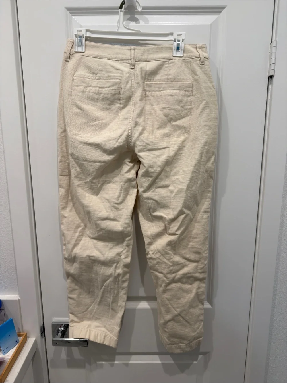 J. Crew Women's Cream Chino Pants